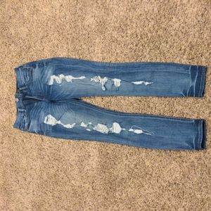 Express distressed jeans